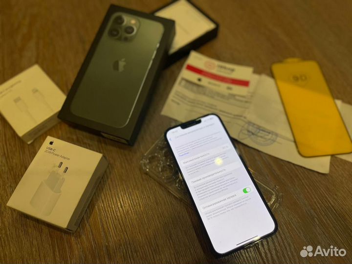 Телефон iPhone 13 pro 128gb идеал