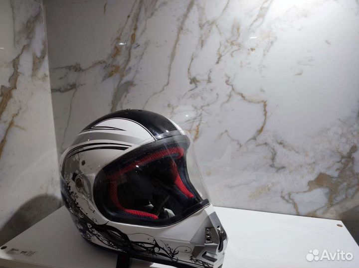 Шлем мото кроссовый