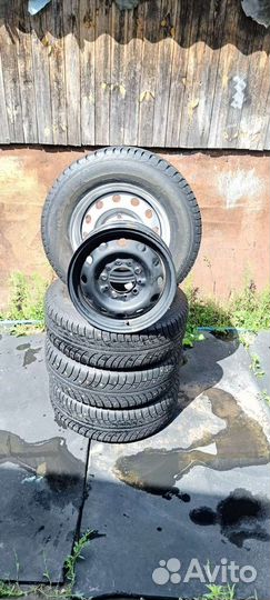 Колеса зимние шипованные Шевроле Нива r15 4 шт