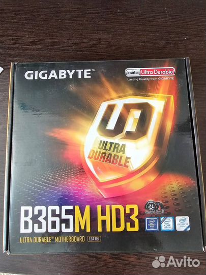 Материнская плата с процессором