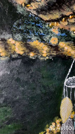 Картина акрилом-dream catcher