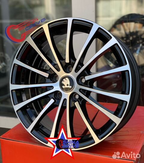 Диски Skoda VAG R17 5x112 Black polished