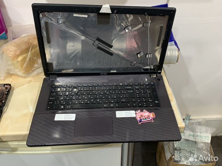 DNS DeXP gamer 17.3 по запчастям