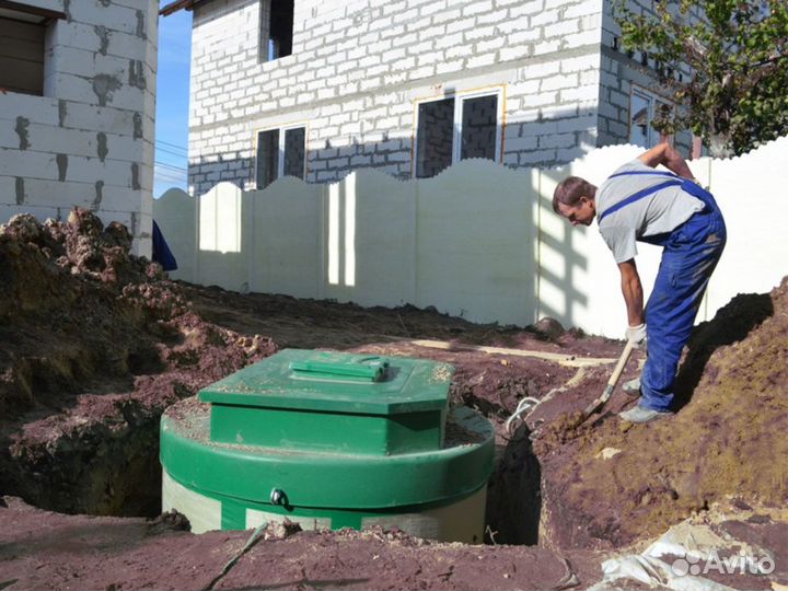 Септик эко Евролос 4 выгребной