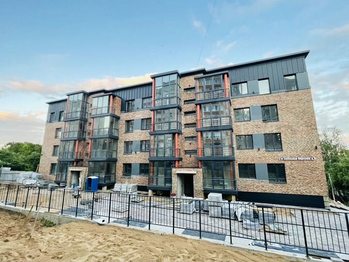 1-к. квартира, 46,9 м², 1/4 эт.