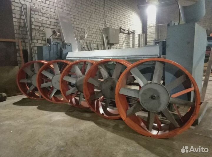 Вентилятор осевой реверсивный для сушильной камеры