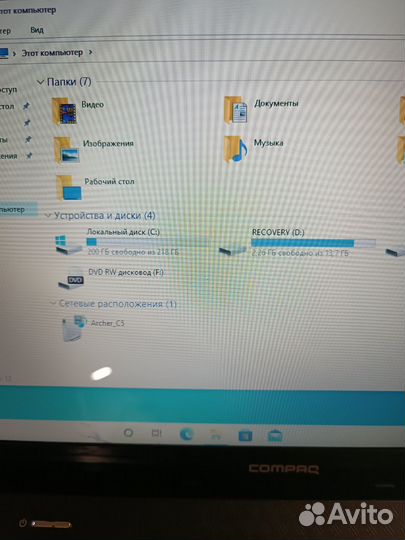 Ноутбук Compaq CQ62