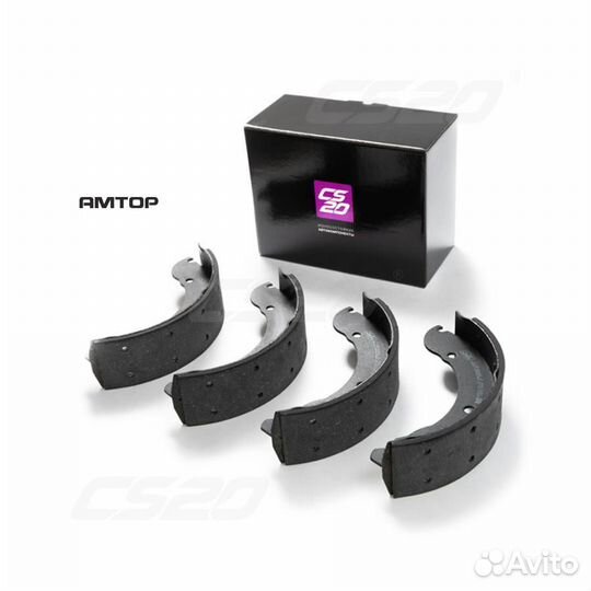 CS20 14333 Колодки тормозные задние ГАЗель (4 шт.)