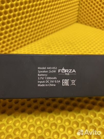 Колонка forza plus