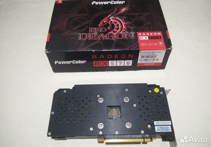 Видеокарта PowerColor RX570 4gb