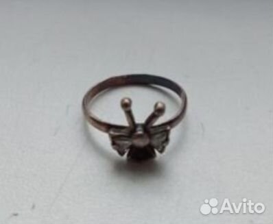 Серебряное кольцо с фианитом