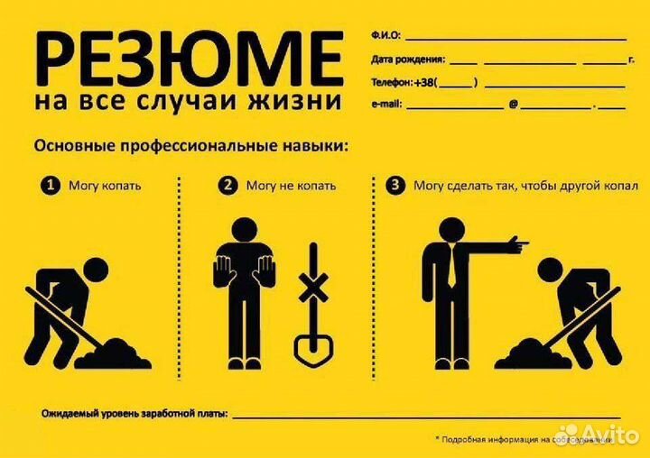 Составление резюме