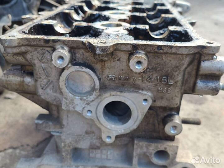Головка блока kia rio 3 hyundai Solaris 1.4
