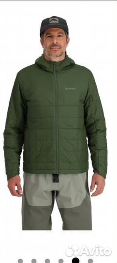 Simms fall run riffle green hoodie M,L,XL,XXL