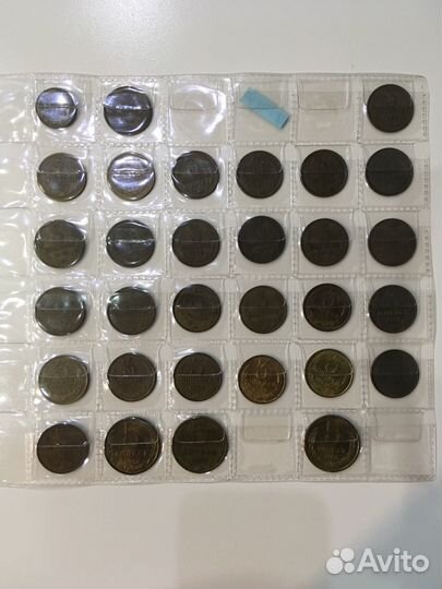 Монеты погодовка СССР 1961-1991гг