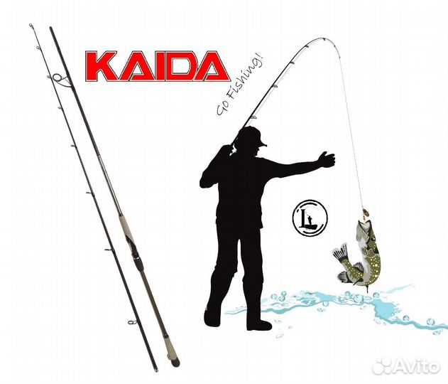 Спиннинг Kaida Order тест 30 -60 гр длина 265 см
