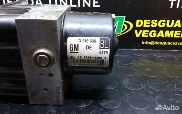 Блок управления абс 10.0960-0554.3 Opel Astra H