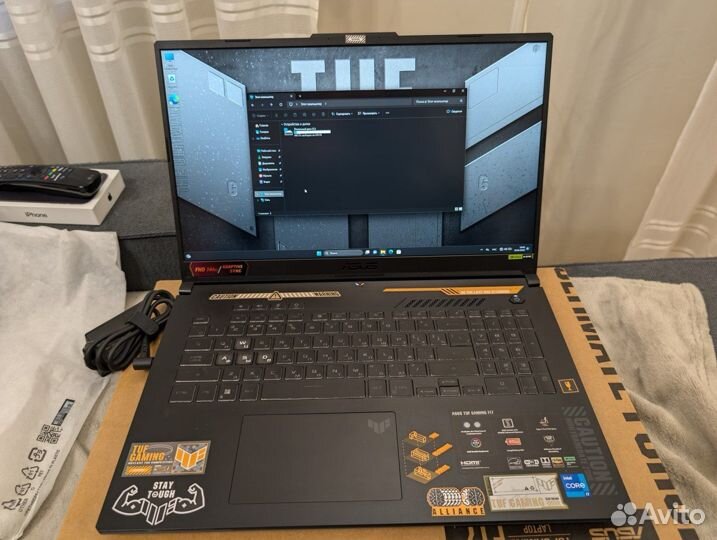 Ноутбук Asus Tuf Gaming / Core i7 / RTX 4060 / SSD