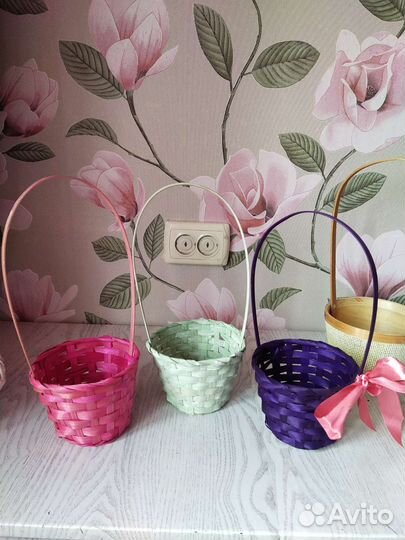 Плетеные корзинки