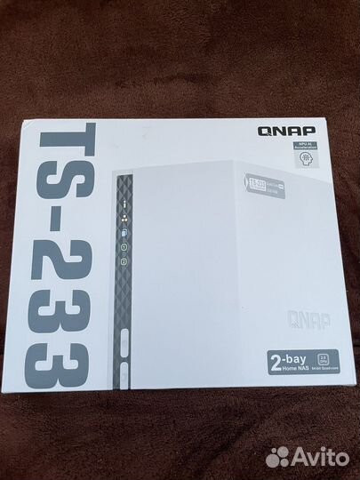 Qnap ts-233 сетевое хранилище (новый)