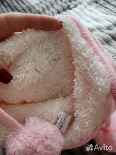 Шапка зимняя для девочки 52