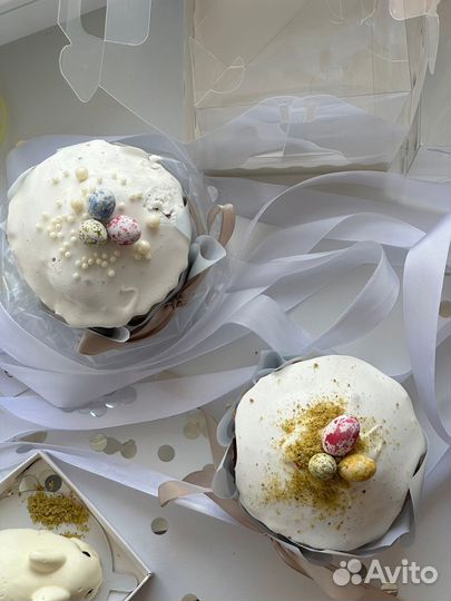 Пасхальные куличи, десерты