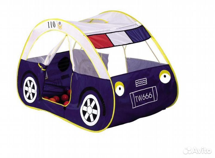 Детская палатка Полицейская машинка
