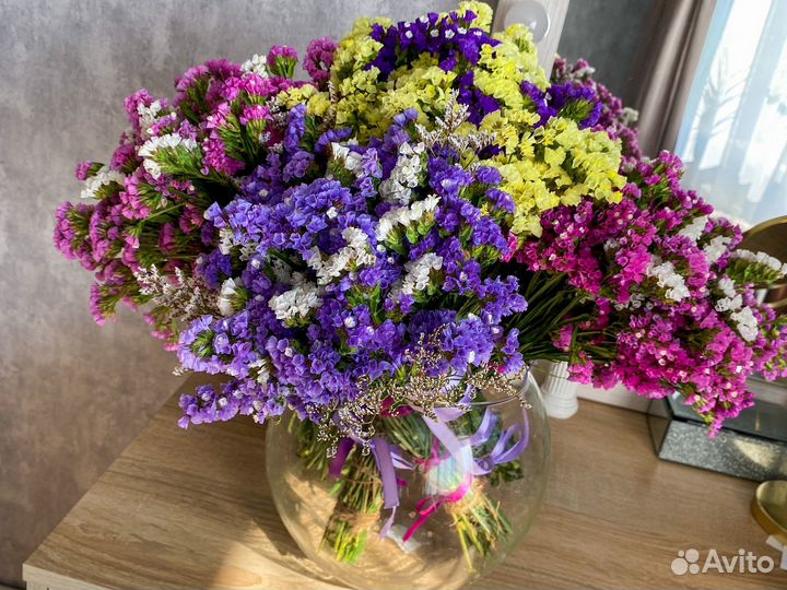 Букеты из сухоцветов