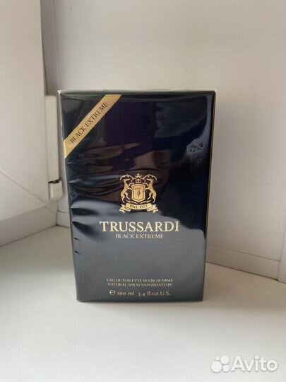 Trussardi black extreme 100 мл