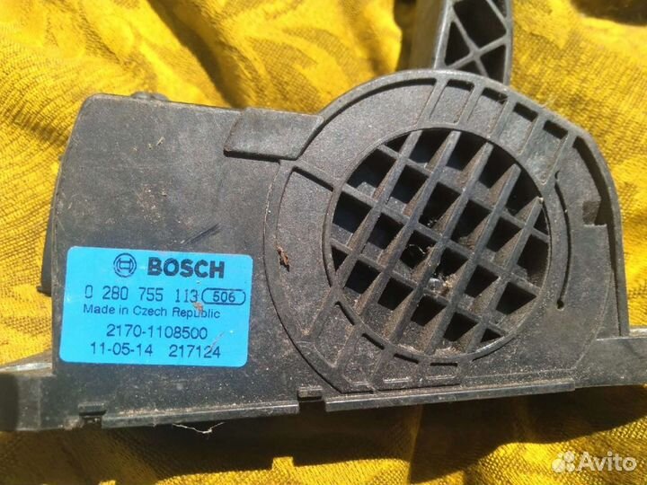 Педаль газа ваз