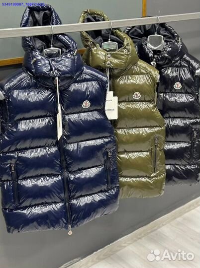 Жилетка глянцевая Moncler