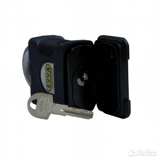 Навесной замок squire SS65S с цилиндром evva ICS