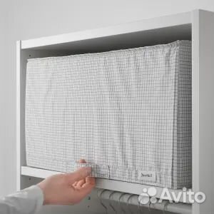 Stuk стук Сумка для хранения, белый/серый, 34x51x2