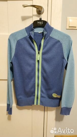 Кофта на молнии для мальчика 11-12 лет, 146 см