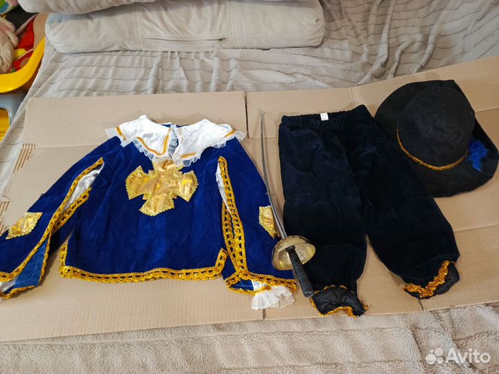 Новогодний костюм мушкитера 116 -122