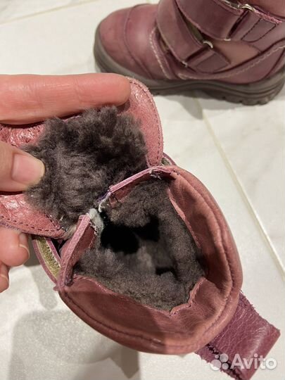 Сапожки кожаные ортопедические