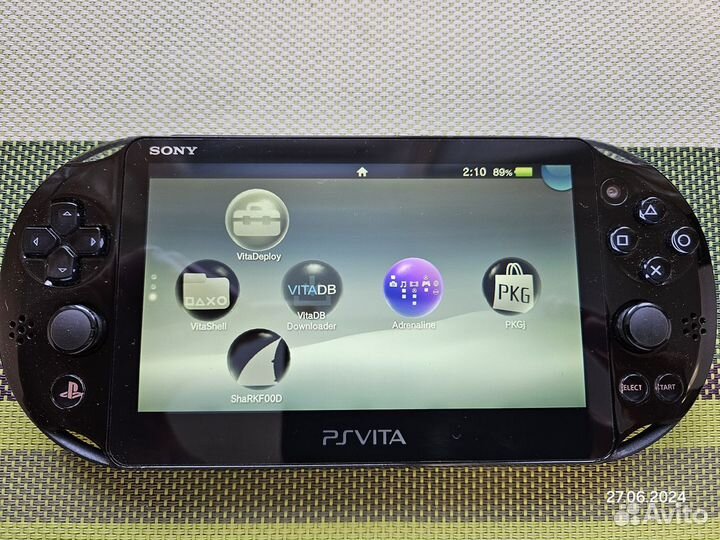 Sony playstation Vita slim прошитая