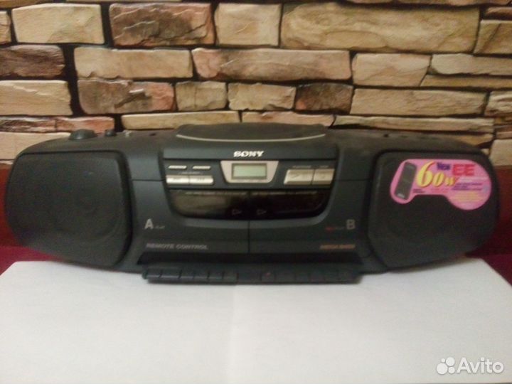 Кассетная магнитола sony