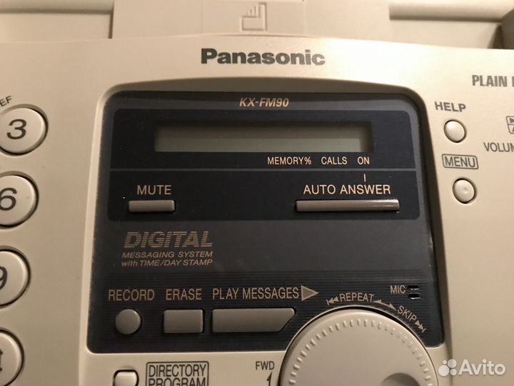 Факсимильный аппарат Panasonic KX-FM90RU