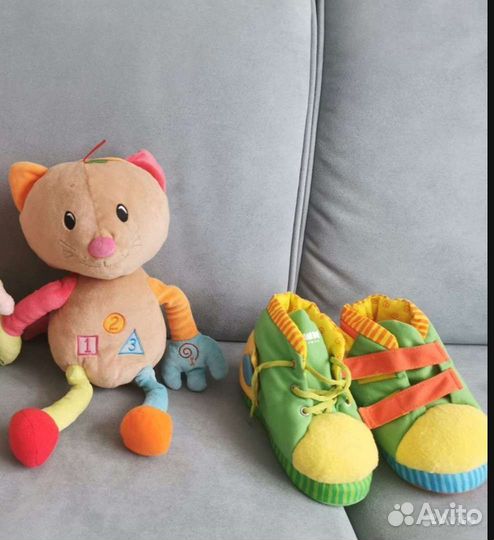 Музыкальный говорящий кот, ботиночки