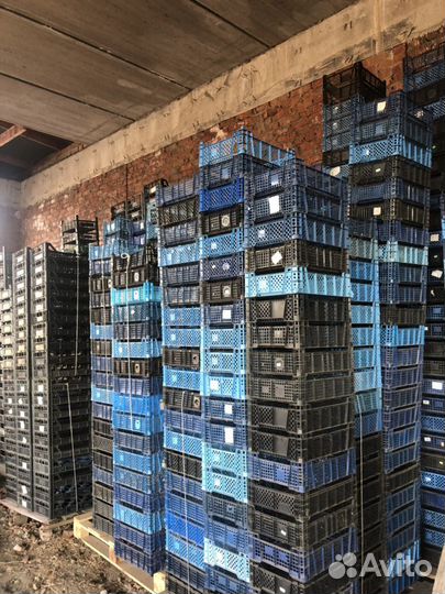 Пластмассовые и деревянное Ящики