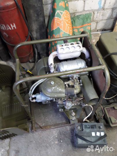 Бензогенератор армейский