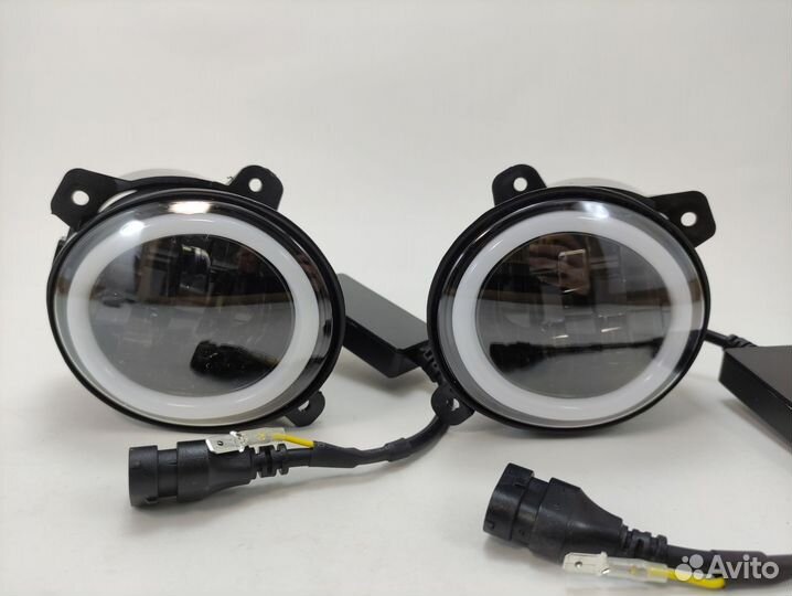 Фары птф LED Гранта Калина Ларгус 70W DRL