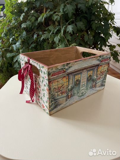 Коробки, шкатулки деревянные