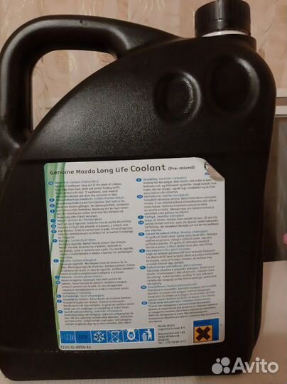 Охлаждающая жидкость FL22Gold используется в Мазда