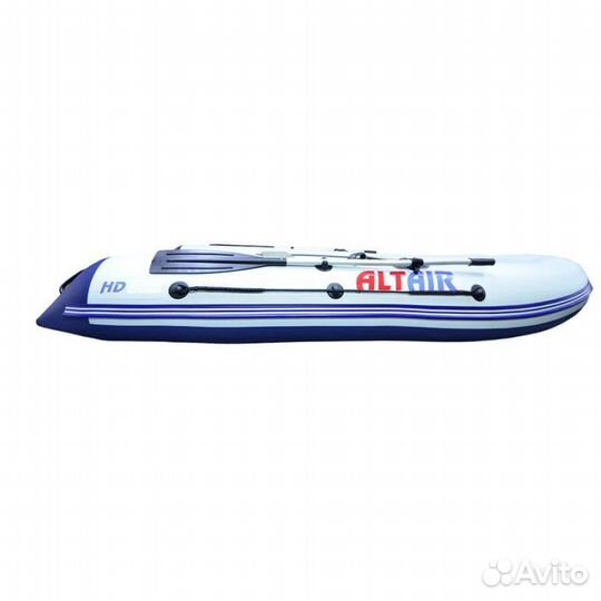 Лодка пвх Альтаир HD-340 Active нднд бело-синяя