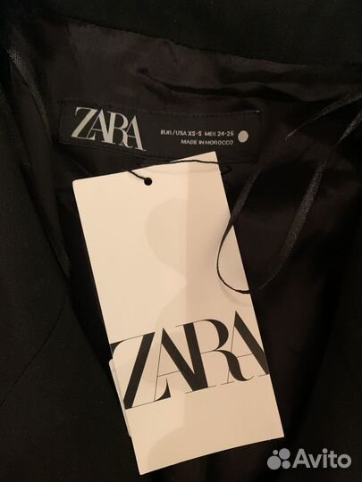 Пиджак длинный zara новый оверсайс