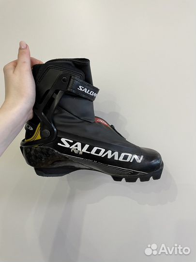 Лыжные ботинки salomon 38р(37)