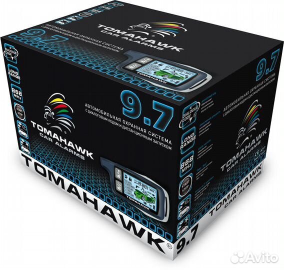 Автосигнализация tomahawk 9.7