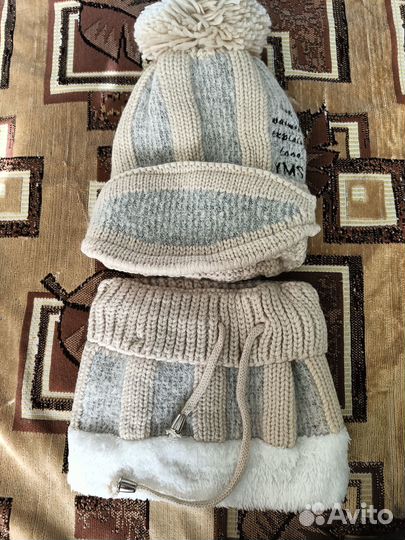 Набор шапка и снуд